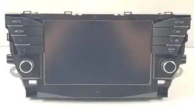 Second-hand car spare part audio system / radio cd for toyota avensis (t27) 2zr oem iam references 8614005200