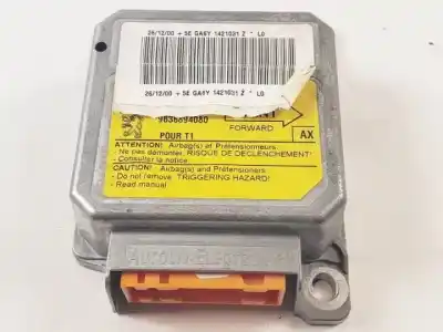 Pezzo di ricambio per auto di seconda mano CENTRALINA AIRBAG per PEUGEOT 206 BERLINA  Riferimenti OEM IAM 550541500  