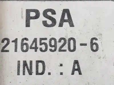 Peça sobressalente para automóvel em segunda mão centralina de motor uce por peugeot 206 berlina xt referências oem iam 216459206 963770618004 9643782480