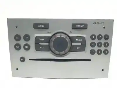 Second-hand car spare part audio system / radio cd for opel corsa d a12xer oem iam references 497316088