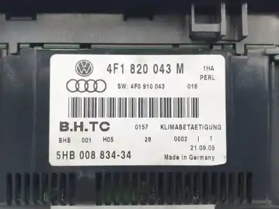 Pezzo di ricambio per auto di seconda mano controllo climatico per audi a6 avant (4f5) bpp riferimenti oem iam 4f1820043m  