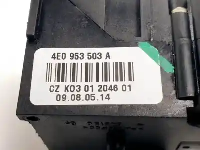 Second-hand car spare part windshiel wiper switch for audi a6 avant (4f5) bpp oem iam references 4e0953503a  