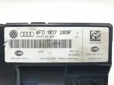 Second-hand car spare part comfort module for audi a6 avant (4f5) bpp oem iam references 4f0907289f  