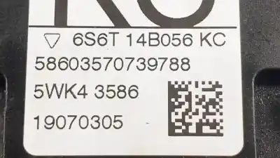 Автозапчастина б/у блок управління подушками безпеки для ford fusion (cbk) fxja посилання на oem iam 5wk43586  