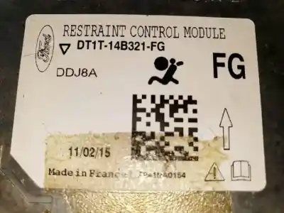 Автозапчасти б/у блок управления подушками безопасности за ford transit connect (chc) ubga ссылки oem iam dt1t14b321  