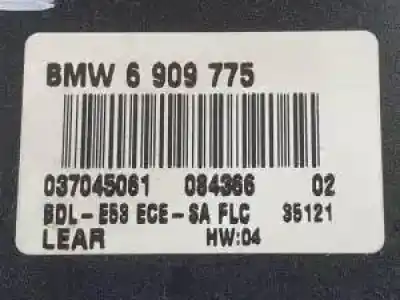 Second-hand car spare part headlights switch for bmw serie x5 (e53) 306d2-d oem iam references 6909775  