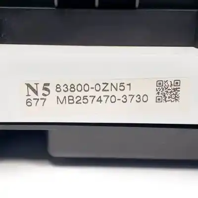 Peça sobressalente para automóvel em segunda mão quadrante por toyota auris (_e15_) 2.0 d-4d (ade150_) referências oem iam 838000zn51  