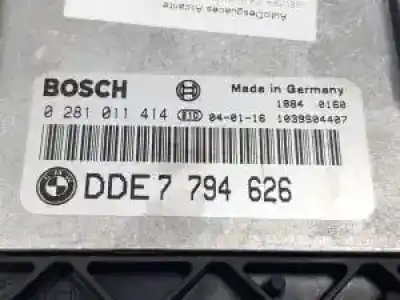 Second-hand car spare part ecu engine control for bmw serie x5 (e53) 306d2-d oem iam references 7794626  7795121