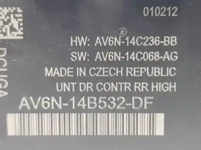 Автозапчасти б/у комфортный модуль за ford grand c-max (cb7) ufdb ссылки oem iam av6n14b532df  av6n14c068ag