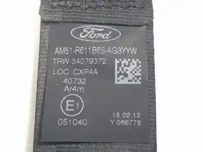 Автозапчастина б/у задній лівий ремін безпеки для ford grand c-max (cb7) ufdb посилання на oem iam am51r611b68ag  