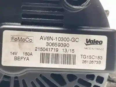 Автозапчастина б/у генератор для ford transit connect (chc) ubga посилання на oem iam av6n10300gc  tg15c183