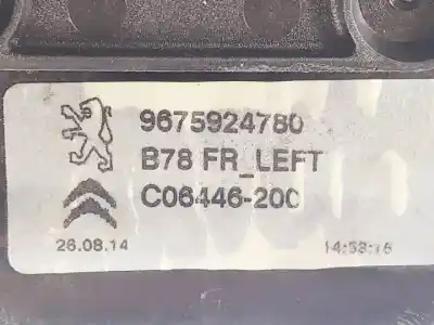 Second-hand car spare part driver left window regulator for citroen c4 picasso ii 1.6 hdi / bluehdi 115 oem iam references 9675924780  