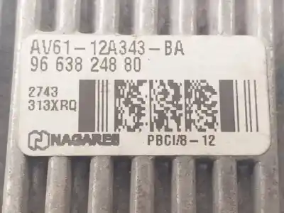 Second-hand car spare part glow plug for fiat ii scudo (272) combi rhh oem iam references 9663824880  