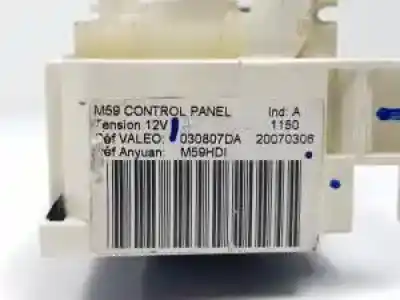 Second-hand car spare part heating / air conditioning control panel for peugeot partner (s2) 9hx oem iam references 030807da  
