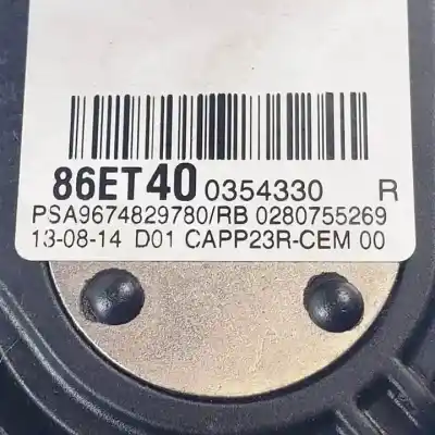 Автозапчастина б/у педальний потенціометр для citroen c4 picasso ii 1.6 hdi / bluehdi 115 посилання на oem iam 9674829780  