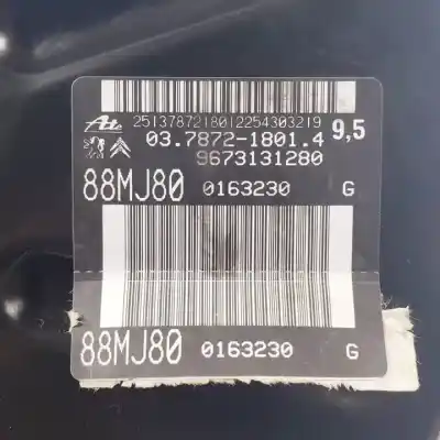 Second-hand car spare part brake servo for citroen c4 picasso ii 1.6 hdi / bluehdi 115 oem iam references 9673131280  