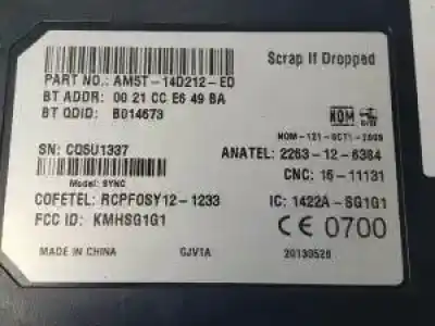 Second-hand car spare part electronic module for ford grand c-max (cb7) m1da oem iam references am5t14d212ed  