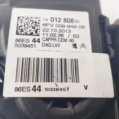 Second-hand car spare part accelerator pedal for fiat ii scudo (272) combi rhh oem iam references 1401280880  