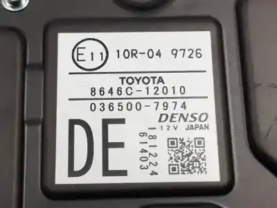 Second-hand car spare part electronic module for toyota corolla (e21) 2zrfxe oem iam references 8646c12010  