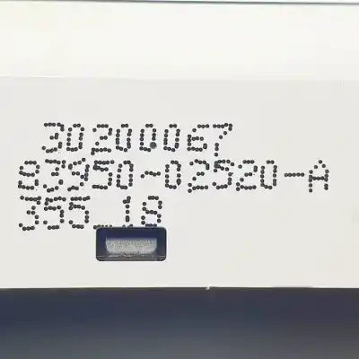 Second-hand car spare part electronic module for toyota corolla (e21) 2zrfxe oem iam references 8395002520a  