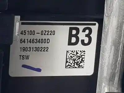 Second-hand car spare part steering wheel for toyota corolla (e21) 2zrfxe oem iam references 451000z220  