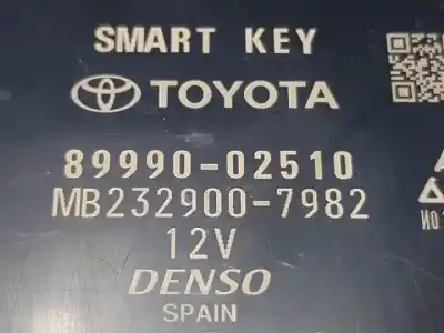 Pezzo di ricambio per auto di seconda mano modulo elettronico per toyota corolla (e21) 2zrfxe riferimenti oem iam 8999002510  