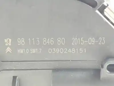 Автозапчастина б/у двигатель передніх склоочисників для citroen c4 picasso ii 1.6 hdi / bluehdi 115 посилання на oem iam 9811384680  