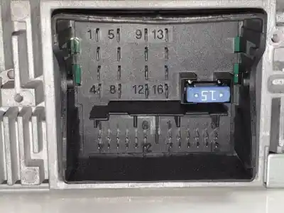 Second-hand car spare part audio system / radio cd for citroen c4 picasso ii 1.6 hdi / bluehdi 115 oem iam references 9810486080  