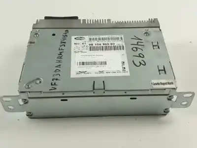 Second-hand car spare part audio system / radio cd for citroen c4 picasso ii 1.6 hdi / bluehdi 115 oem iam references 9810486080