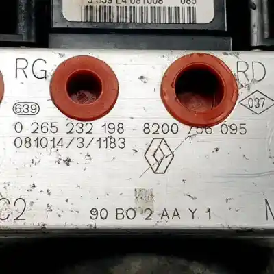 Peça sobressalente para automóvel em segunda mão abs por dacia sandero 1.6 lpg referências oem iam 8200756095  0265800584