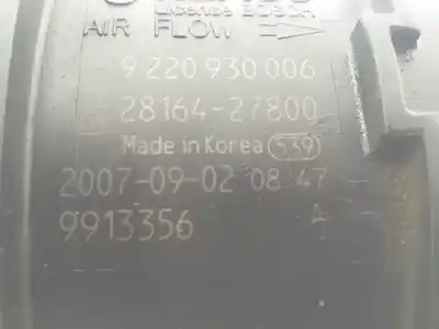 Second-hand car spare part flowmeter for kia sorento (bl) d4cb oem iam references 922093006  