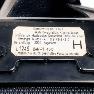 Second-hand car spare part front left seat belt for mazda cx-7 (er) g/l3 oem iam references l1249bampt  