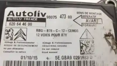 Автозапчасти б/у блок управления подушками безопасности за citroen c4 picasso ii 1.6 hdi / bluehdi 115 ссылки oem iam 620644600  