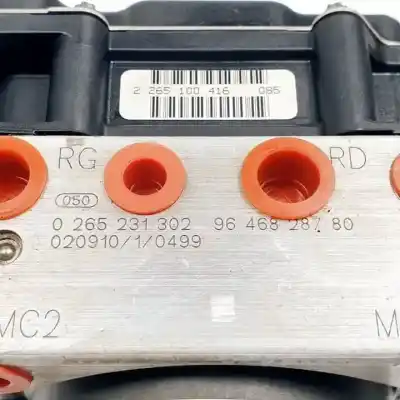 Second-hand car spare part abs for peugeot 307 break / sw (s1) rhy(dw10td) oem iam references 9646828780  0265800301
