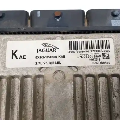 Pièce détachée automobile d'occasion calculateur moteur ecu pour jaguar xf i (x250) 2.7 d références oem iam 5ws40535gt  8x2q12a650kae