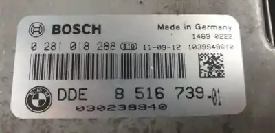 Second-hand car spare part ecu engine control for mini mini (r56) n47c16a oem iam references 0281018288  1039s48610