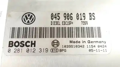 İkinci el araba yedek parçası ecu motor kontrol cihazi için seat ibiza (6l1) reference oem iam referansları 0281012319  045906019bs