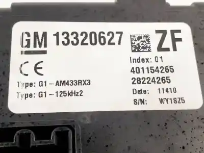 Second-hand car spare part fuse box unit for opel corsa d a12xer oem iam references 13320627  