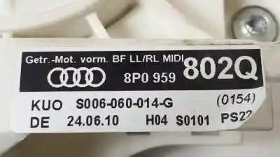 Автозапчастина б/у регулятор переднього правого скла для audi a3 (8p) caxc посилання на oem iam 8p0959802q  