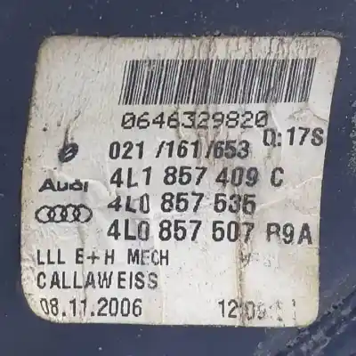 Автозапчасти б/у левое зеркало за audi q7 (4l) bhk ссылки oem iam 4l1857409c  4l0857535