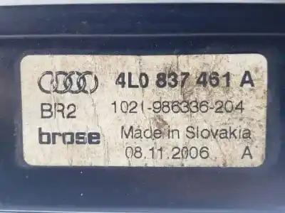 Автозапчастина б/у регулятор вікна передній лівий для audi q7 (4l) bhk посилання на oem iam 4l0837461a  