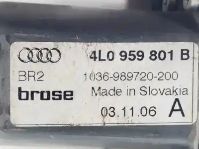 Автозапчастина б/у регулятор вікна передній лівий для audi q7 (4l) bhk посилання на oem iam 4l0837461a  