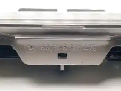 Peça sobressalente para automóvel em segunda mão luz interior por bmw serie 3 touring (e46) m47d20 referências oem iam 63316901478  