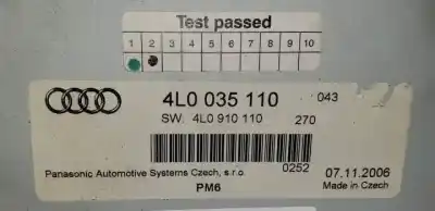 Автозапчасти б/у аудиосистема / радио cd за audi q7 (4l) bhk ссылки oem iam 4l0035110  