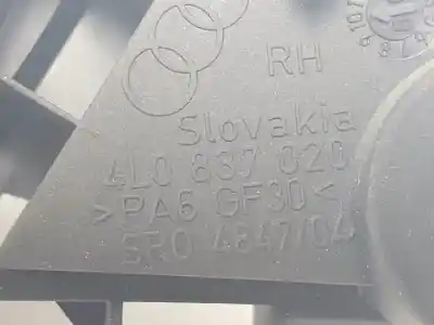 Автозапчастина б/у внутрішня задня права ручка для audi q7 (4l) bhk посилання на oem iam 4l0837020  