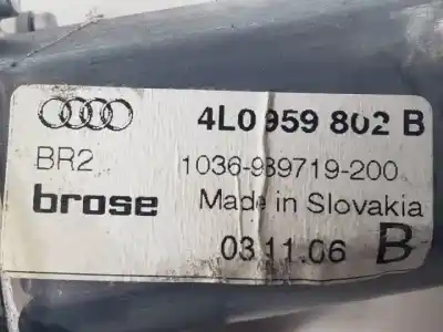 Автозапчастина б/у регулятор скла заднього правого для audi q7 (4l) bhk посилання на oem iam 4l0839462a  