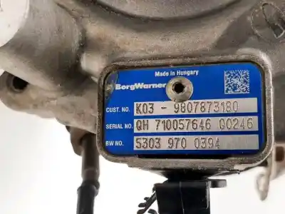 Pezzo di ricambio per auto di seconda mano turbocompressore per citroen c4 picasso/spacetourer ah01 riferimenti oem iam 9807873180  53039700394