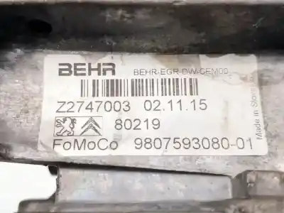 Автозапчастина б/у клапан egr для citroen c4 picasso ii 1.6 hdi / bluehdi 115 посилання на oem iam 0280751018  