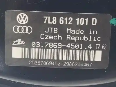Автозапчастина б/у гальмівний серво для audi q7 (4l) bhk посилання на oem iam 7l8612101d  