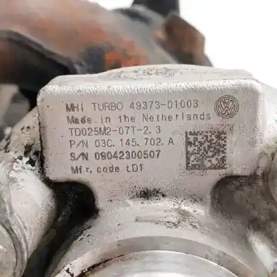 Автозапчастина б/у турбонагрузник для audi a3 (8p) caxc посилання на oem iam 03c145702a  